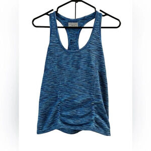 Athleta blue race back tank top